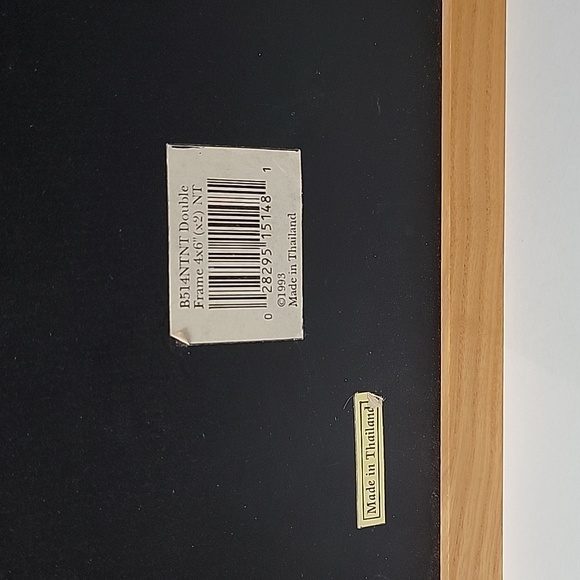 Double Wooden Picture Frame - Picture 5 of 5